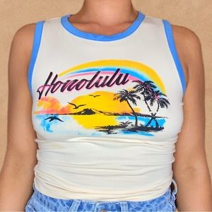SHEIN Honolulu Tank